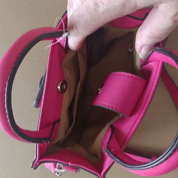 2 TIMES HOST PICK! Barbiecore Mix No. 6 Pink Buckle Bag w/removable strap NWT - Picture 5 of 9